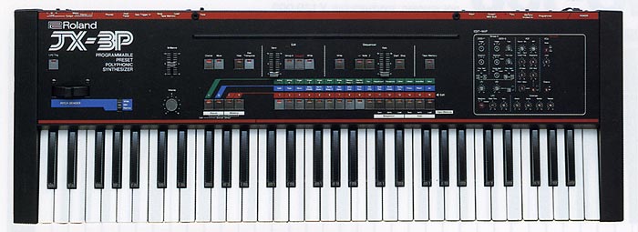 完動良品】 Roland ローランド JX-3P シンセサイザー スタンド付き